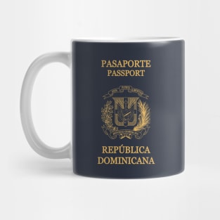 Dominican Republic passport Mug